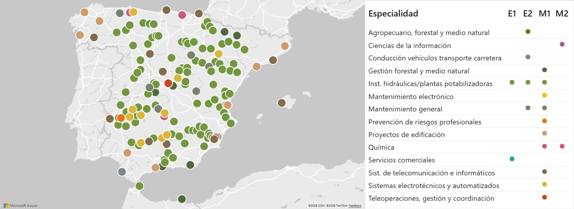 Mapa plazas personal laboral 2026