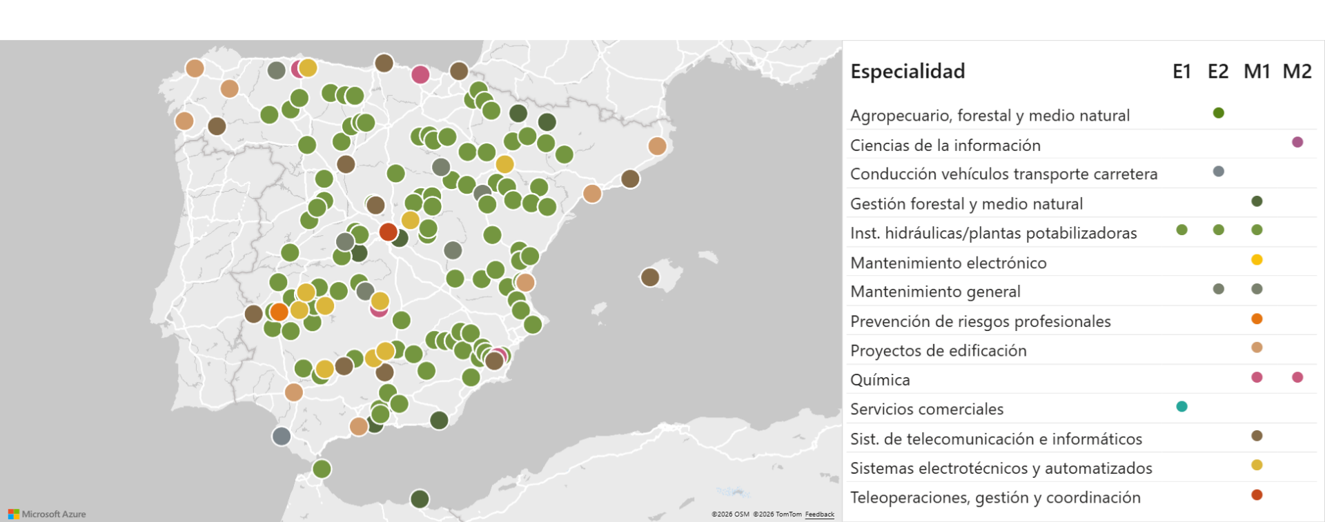 Mapa plazas personal laboral 2026